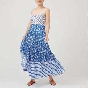 JCrew  Button-front Maxi Dress